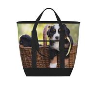 Chiots Bouvier Bernois,Sacs à lunch isothermes de grande capacité pour femmes et hommes