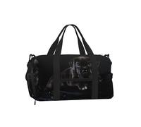 Chiots Cane Corso Noirs,Sac de Sport bandoulière à Main, Sac de Voyage Grande capacité pour Femmes et Hommes