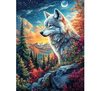 Chiots Corgi dans le jardin fleuri 500 Pieces Casse-tête Personne Âgée En Carton Rigide Sans Déformation Conte de fées animal magique Facile Débutant Thérapie Occupationnelle Anti-Stress Petit Prix 50