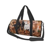 Chiots d'automne Cavalier King Charles Spaniel, Sac de Voyage de Grande capacité, Sac à Main Rond, Sac de Voyage de Sport, fourre-Tout, Sac de Fitness