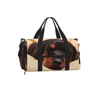 Chiots Dobermans Qui dorment, Animaux de Compagnie, Chiens Doberman,Sac de Sport bandoulière à Main, Sac de Voyage Grande capacité pour Femmes et Hommes