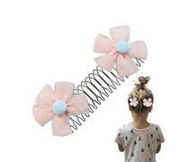 Chiots latéraux pour femmes, peignes pour femmes cheveux fins | Plaisirs pour cheveux cassés à la couronne de fleurs - Les chiots latéraux forts gardent les cheveux pour les filles de style sandwich