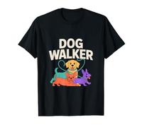 Chiots ludiques promeneurs de Chiens T-Shirt Graphique avec Valeur