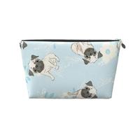 Chiots Mignons de Chien de Dessin animé, Trousse de Toilette Trousse de Maquillage Sac à cosmétiques Trousse de Toilette de Voyage Portable