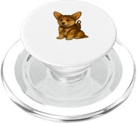 Chiots Steampunk - Cadeau pour Amoureux des Chiens Corgi PopSockets PopGrip pour MagSafe