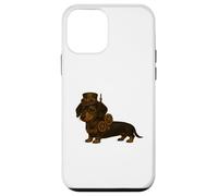 Chiots Steampunk - Cadeau pour Amoureux des Chiens teckels Coque pour iPhone 12 Mini