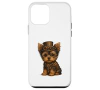 Chiots Steampunk - Yorkshire Terrier Yorkshire Cadeau pour Amoureux des Chiens Coque pour iPhone 12 Mini