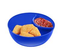 Chip and Dip Serving Tray - Oven Safe Chip and Dip Tray | Chips Ands Dips Bowls | Anti-Soggy Serving Dishs for Snack | Stackable Bread Dipping Bowls, Cracker Divided Platters, Sauce Dipping Dish