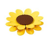 Chip Bag Clips Magnetic - Sunflower Cute Food Sealing, Fridge Magnet Clips, 12.5cm Dimensions, High-Strength PP & Magnet Qualiity, Smmooth Floral Decorative Surrface - for Snacks & Bread