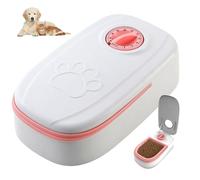 Chip Cat Feeder, 48h Feeder chronométré pour Les Chats, 350 ML de Puce en Plastique sèche/Humide, Nourriture détachable pour l'intérieur, Style 2