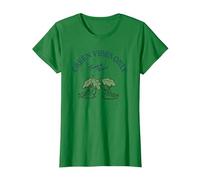 Chip & Dale Green Vibes Only T-Shirt, Femme, Vert Kelly, M