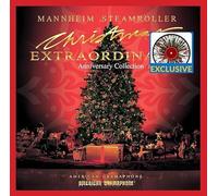 Chip Davis - Mannheim Steamroller Christmas Extraordinaire Red/White/Green Splatter Vinyl Record LP