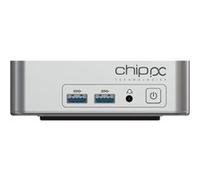 Chip PC CUBEX Nano - Mini PC Core i3 1215U / jusqu'à 4.4 GHz - RAM 8 Go - SSD 256 Go - NVMe - UHD Graphics - IEEE 802.11ax (Wi-Fi 6), Gigabit Ethernet, Bluetooth 5.2 - Win 11 Pro - moniteur : aucun