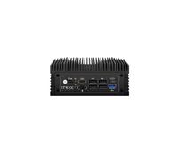Chip PC ID PC 4LAN Intel N100, 8Go DDR4, 256Go SSD M.2 SATA, Windows 11 Pro, Intel UHD Graphics, 4x GbE LAN, Mini PC Fanless Noir