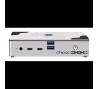 Chip PC IX PC Plus - Intel N100, 8Go DDR4 2933MHz, SSD 128Go M.2, Intel UHD Graphics, Linux, Mini PC Noir, 4x USB 2.0, 2x USB 3.2 Gen 1 Type A/C