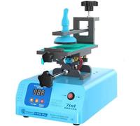 CHIPEL Extracteur d'écran de téléphone Portable, séparateur Chauffant Rotatif à 360 degrés, Outil réparation avec Ventouse puissante, Plaque chauffante Tactile Rapide