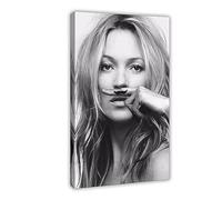CHIPEL Kate Moss Music Poster2 Affiche sur Toile Art Mural Décor Impression Image Peintures pour Salon Chambre Décoration Style-Cadre 12x18pouces(30x45cm)