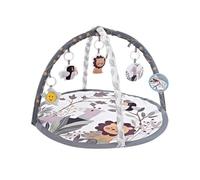 Chipolino Arche de jeu Animaux Fonction musique 5 jouets suspendus Tapis d'éveil, coloris:gris