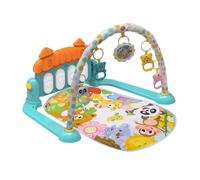 Chipolino Arche de jeu Zoo Party, Couverture d'éveil, Jouet à suspendre, Lumière, coloris:bleu