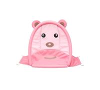 Chipolino Baby filet de bain ourson, insert de baignoire clips en plastique, coloris:rose