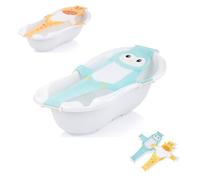 Chipolino Filet baignoire bébé Animaux Insert baignoire arceau en plastique, coloris:bleu