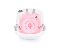 Chipolino Filet de bain Little Fish arceau en plastique, insert pour baignoire, coloris:rose