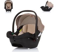 Chipolino i-Size Coque bébé Duo Smart groupe 0+, coussin, appui-tête réglable beige