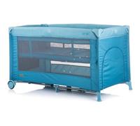 Chipolino Lit de voyage Ariel 2 niveaux Entrée latérale, Poche latérale, coloris:bleu foncé