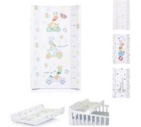 Chipolino Matelas à langer Comfort 80 x 47 cm bord latéral échelle de 5 à 75 cm vert