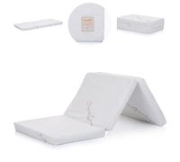 Chipolino, Matelas pour lit bébé Pliable 120 x 60 x 6 cm Coton, hypoallergénique, Coloris:Blanc