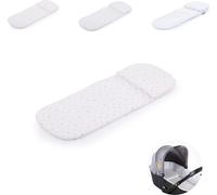 Chipolino Matelas pour poussette Oreiller motif étoiles respirant universel rose