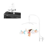 Chipolino Mobile avec peluches Réglage du volume, mélodies, animaux amovibles, coloris:beige