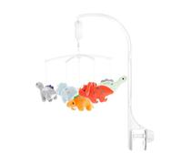 Chipolino Mobile avec peluches Réglage du volume, mélodies, animaux amovibles, coloris:bigarré