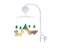 Chipolino mobile musical, fonction Bluetooth, projecteur, figurines en peluche, coloris:verdoyant