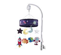 Chipolino mobile musical Space, mécanisme d'élévation, pince universelle, coloris:bleu