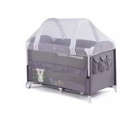 Chipolino moustiquaire lit de voyage pliable 120 x 60cm pour voyage et la maison, coloris:résolument