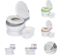 Chipolino Pot Lux avec musique Compartiment papier toilette Récipient amovible jusqu'à 20kg gris