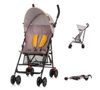 Chipolino Poussette Amaya Taud de soleil réglable, pliable, panier, coloris:beige jaune