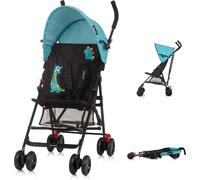 Chipolino Poussette Amaya Taud de soleil réglable, pliable, panier, coloris:turquoise