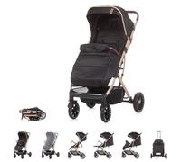 Chipolino Poussette Buggy Combo 15 kg Couvre-pieds Moustiquaire Roues à ressorts, coloris:beige