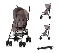 Chipolino Poussette, Buggy Point Harnais 5 points, Dossier réglable, Panier, coloris:Beige P