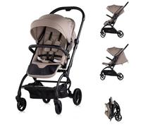 Chipolino Poussette, Buggy Revolut, pivotant à 360 degrés, réglable, pneus EVA, coloris:beige