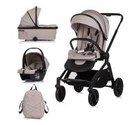 Chipolino poussette combinée Magnum 3 en 1 nacelle siège sport siège bébé i-Size, coloris:beige