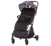 Chipolino Poussette Easy Go, pliable, frein de guidon, roues suspendues, panier, coloris:noires