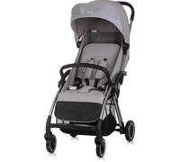Chipolino Poussette Illusion pliable, repose-pieds réglable, suspensions, panier, coloris:gris