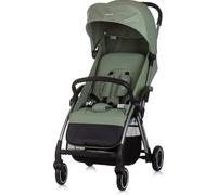 Chipolino Poussette Illusion pliable, repose-pieds réglable, suspensions, panier, coloris:verdoyant