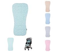Chipolino Protège-siège universel pour poussette en coton respirant, coloris verdoyant