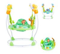 Chipolino sauteur Jumper Jump & Play, siège pivotant, centre de jeux, mélodies, coloris:verdoyant