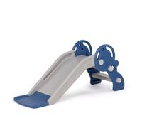 Chipolino Toboggan Enfants Baum 116 cm Longueur de Glisse Panier de Basket-Ball, Coloris:Bleu