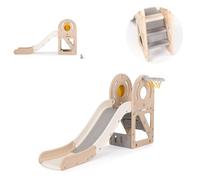 Chipolino Toboggan Enfants Canard 170 cm Longueur Glisse Panier de Basket-Ball, Coloris:Beige